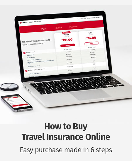 buy aia travel insurance online